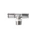 Metal Pu Fitting T-joint 8mm 3/8' M
